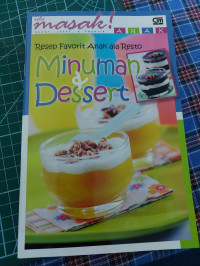 Image of Resep Favorit Anak Ala Resto Minuman & Dessert