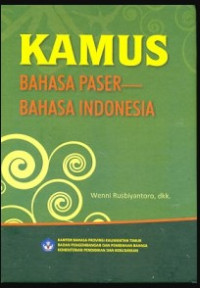 Image of Kamus : Bahasa Paser-Bahasa Indonesia